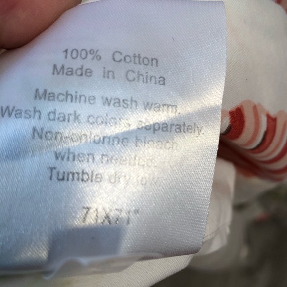 Cuddledown Seashell Shower Curtain NWOT - Picture 4 of 7